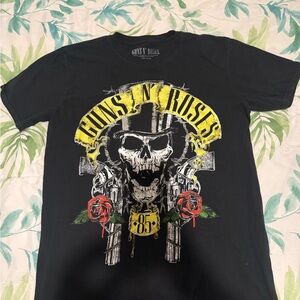 Black Graphic Band T-Shirt